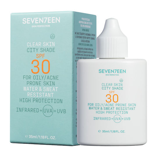 Seventeen City Shade Αντηλιακή Κρέμα Προσώπου SPF30 35ml