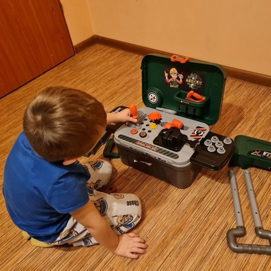 Banc de Lucru pentru Copii din Lemn pentru 7+ Ani 3 Bucăți