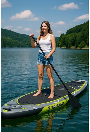 Paddel Für SUP Schwarz