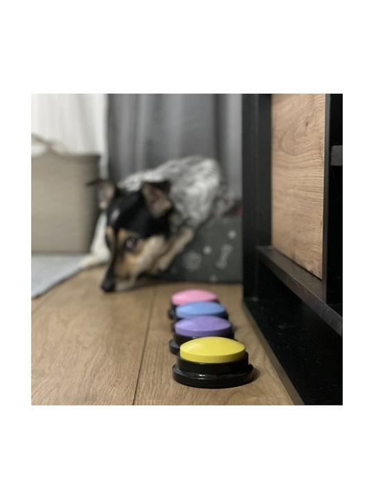 Set 4 Animal Training Buttons Multicolor