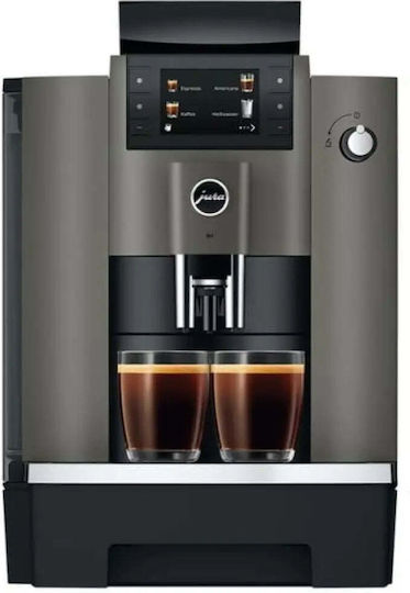 Jura W4 Автоматична Еспресо Кафемашина 1100W Налягане 15bar за Капучино с Мелачка и Wi-Fi Сребрист 15542