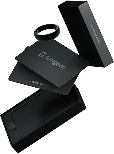 Tangem Ring Cryptocurrency Wallet Size 6 (Ring & 2 cards)