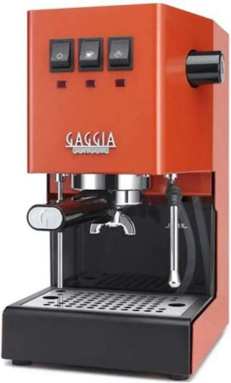 Gaggia E24 Автоматична Еспресо Машина 1050W Налягане 15bar Оранжева