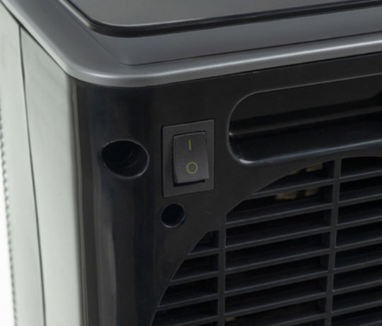 Керамичен Аеротермо За Стая Подов И Стенен Черен 1500W