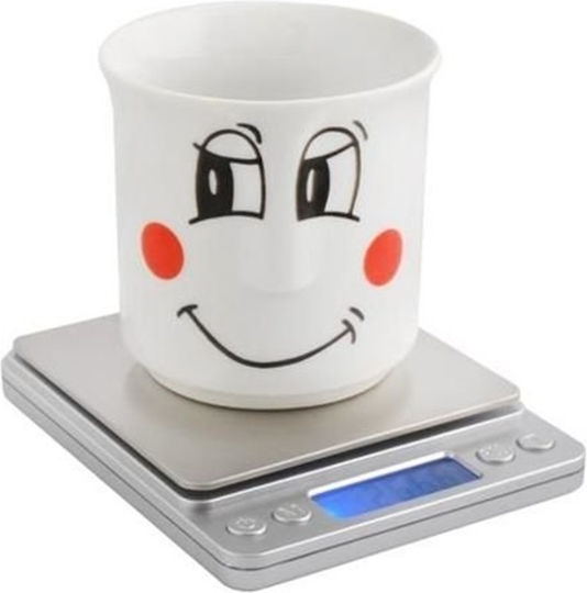 Digital Kitchen Scale up to 2kg Silver