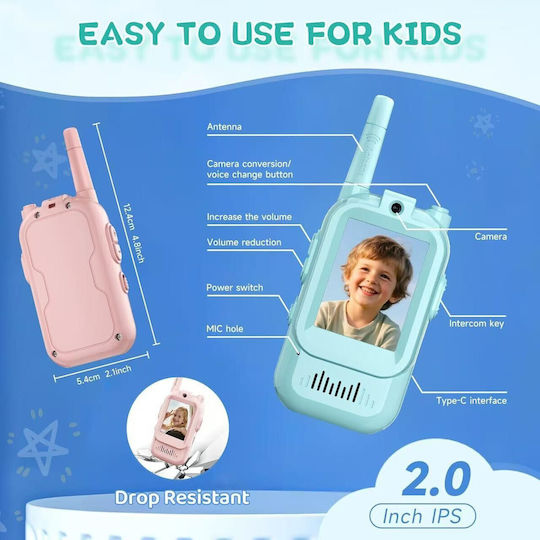 Alista Home Kinder-Walkie-Talkies