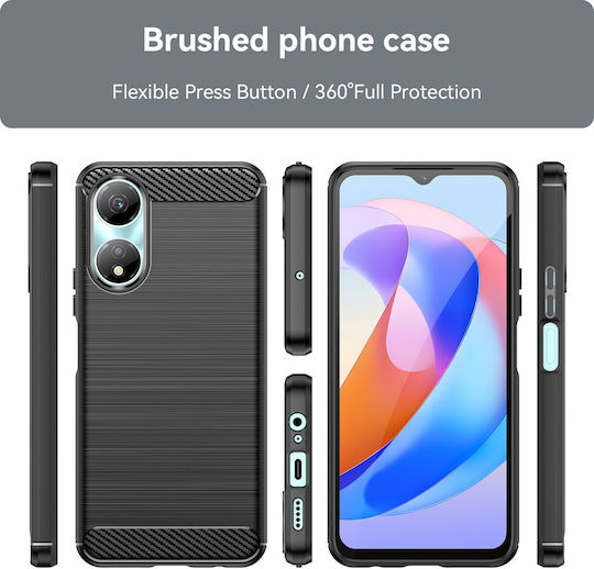 Forcell Ehre X7β 4g X7b 5g Ehre 90 Carbon Fiber Silikonhülle Schwarz
