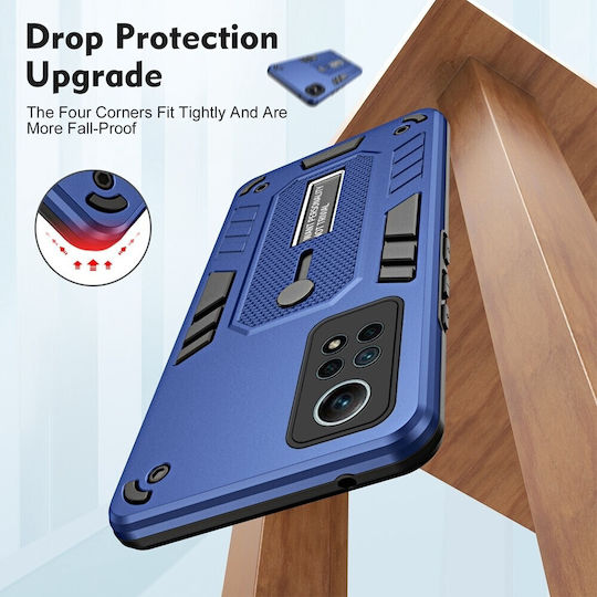 Forcell Xiaomi Redmi Note 12 Pro 4g Variety Brave Armor Hard Case Blue