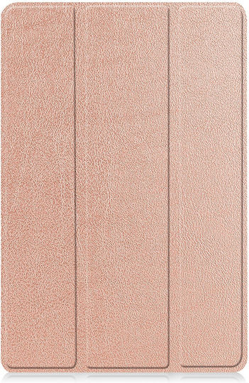 Θήκη Lenovo Tab M10 10.1" 3rd Gen Ροζ-χρυσό Custer Texture 3-fold Holder Tablet Case Rose Gold