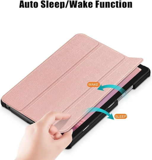 Husă Lenovo Tab M9 9" Roz Auriu 3-folding Smart Tablet Case Rose Gold