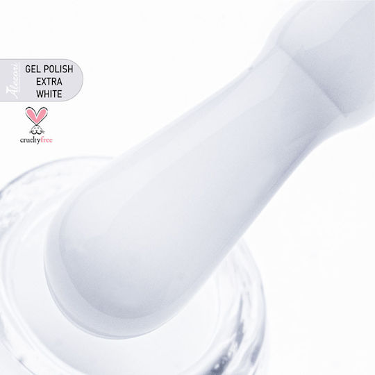 Alezori Classic Halb-permanenter Nagellack Extra White 15ml 1Stück