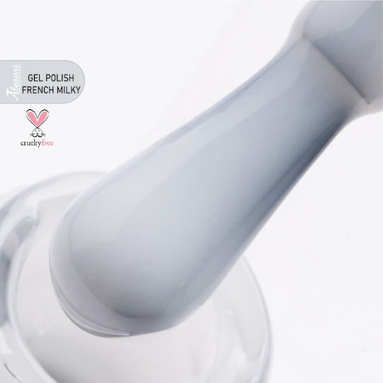 Alezori French Ημιμόνιμο Βερνίκι Νυχιών Milky 15ml