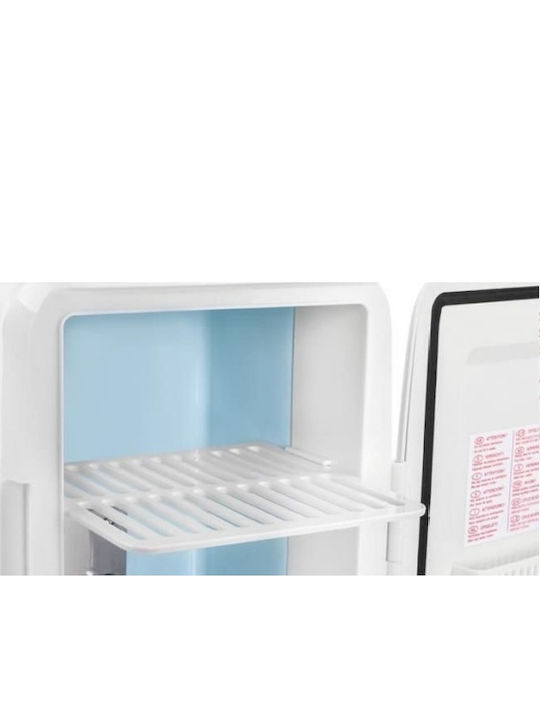 Frigider pentru cosmetice 4lt cu raft & funcție de încălzire alb 30W
