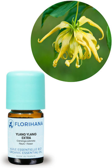 Florihana Extra Organic Βιολογικό Αιθέριο Έλαιο Ylang-ylang 5ml