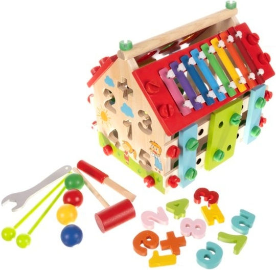 Jokomisiada Baby Aktivitätsspielzeug aus Hölzern