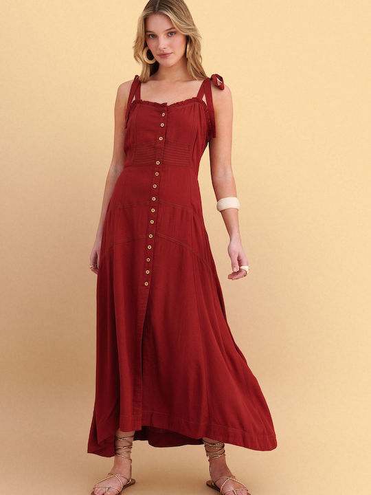 Summer Maxi Dress Red