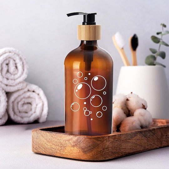 Orion Dispenser Κουζίνας Γυάλινο Καφέ 500ml Orion Dispenser Κουζίνας Γυάλινο Καφέ 500ml