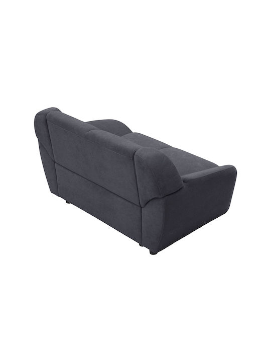 Pakketo Doppelsitzer Sofa Anthrazit