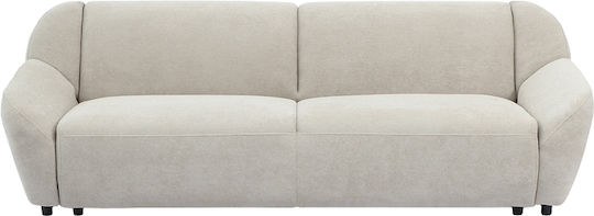 Echono Dreisitzer Sofa Beige 230x88x77cm