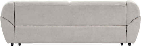 Echono Dreisitzer Sofa Beige 230x88x77cm
