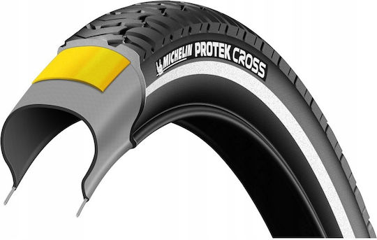 Michelin Protek 700x35c Cauciuc Bicicletă Trekking Orașului și Drum/Cursă 28"