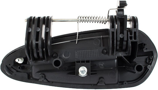Fiat Grande Punto 2005 Black Rear Right Exterior Door Handle