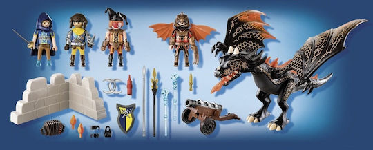 Playmobil Novelmore Драконска Атака Върху Novelmore За 4 Години
