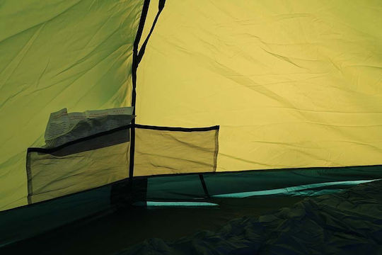 Vango Starav 200 Camping Tent Tunnel Green with Double Cloth 4 Seasons for 2 People 220x185cm