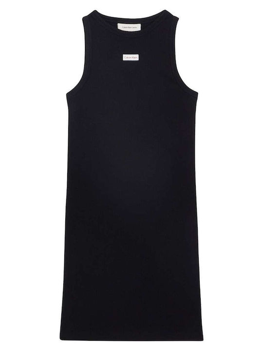 Παιδικό Φόρεμα Αμάνικο Black