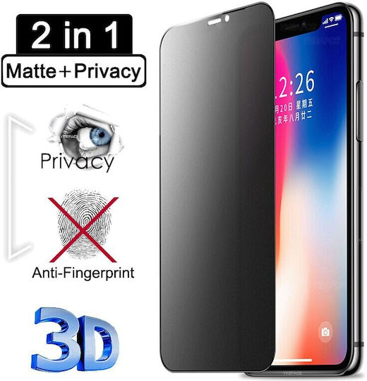 Flippy Film De Protecție Iphone 14 Plus Sticlă Temperată De Securitate Duritate 9h Privacy Mată Transparență 360 Protecție Completă