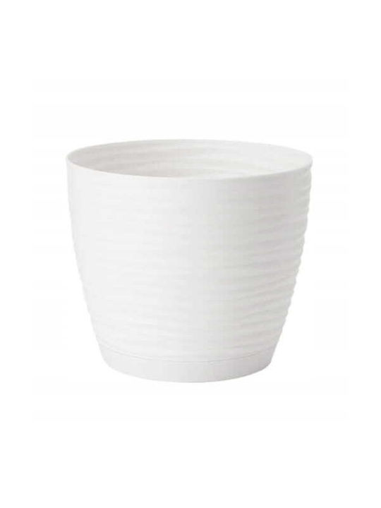 Form Plastic Pflanzgefäß Kunststoff Weiß