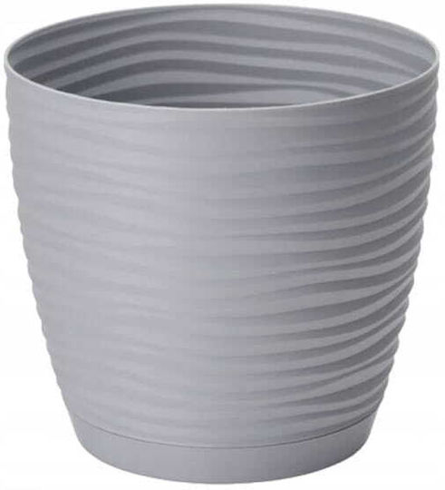 Form Plastic Саксия за Цветя Пластмасова Сива Form Plastic Саксия за Цветя Пластмасова Сива
