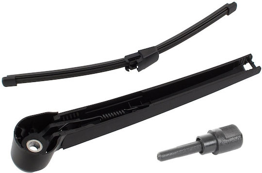 Vw Passat B6 05-10 Estate Rear Wiper Arm + Blade + Rear Window Washer Nozzle 2 Pcs Set