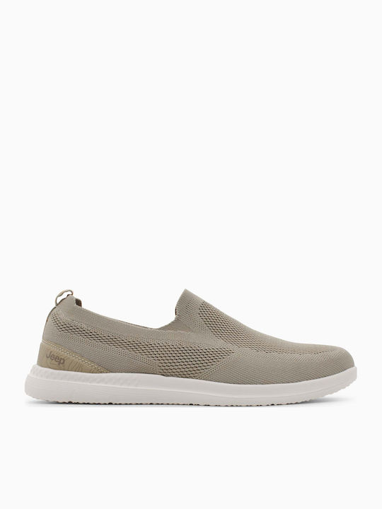 Men's Slip-Ons Beige