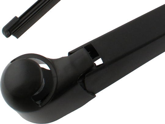 Vw Passat B7 10-15 Estate Rear Wiper Arm + Blade + Rear Window Washer Nozzle 2 Pcs Set
