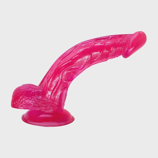 Guilty Toys Dildo Realistic cu Ventuză Roz