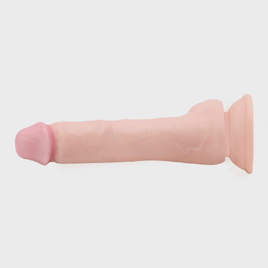 Guilty Toys Ρεαλιστικό Dildo με Όρχεις και Βεντούζα Flesh