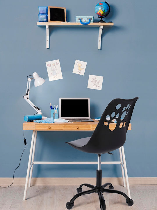 Kids Desk Chair Black