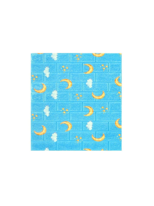 Alista Home Kinder Wandsticker 3D Schaumstoff 1x77cm 10 Stück