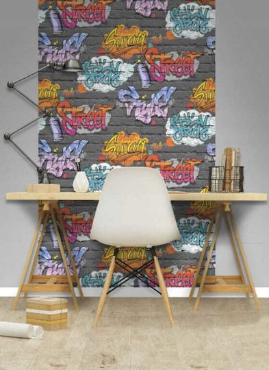 Graffiti Kids Wallpaper Paper L53xH1000cm