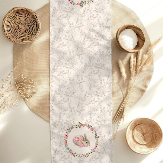 Decorative Table Runner 40x150 Cm 100% Cotton Floral Cena