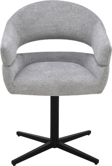 ExitoDesign Ess- und Küchenstühle mit Stoffbezug Grau
