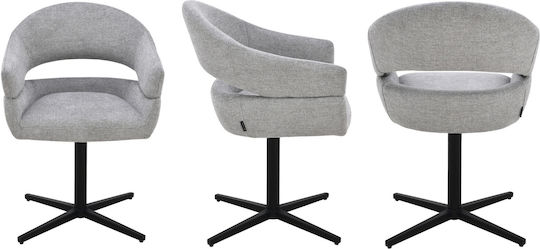 ExitoDesign Ess- und Küchenstühle mit Stoffbezug Grau