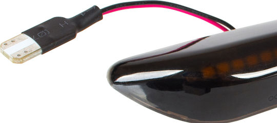 БМВ 1 E81 E82 E87 E88 LED Страничен Показалец Димни Обикновени 2 Бройки Комплект