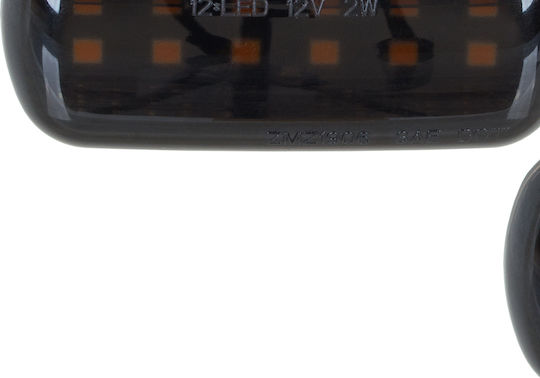 Audi A8 D3 04-09 Led Side Turn Signal Smoked Dynamic 2 Pcs Set