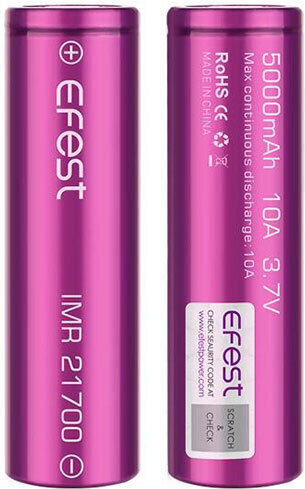 Efest Baterie Reîncărcabilă 21700 Li-Mn 5000mAh 3.7V 1buc