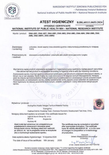 DNA ABC BK Audio Treatment Material (1 Piece)