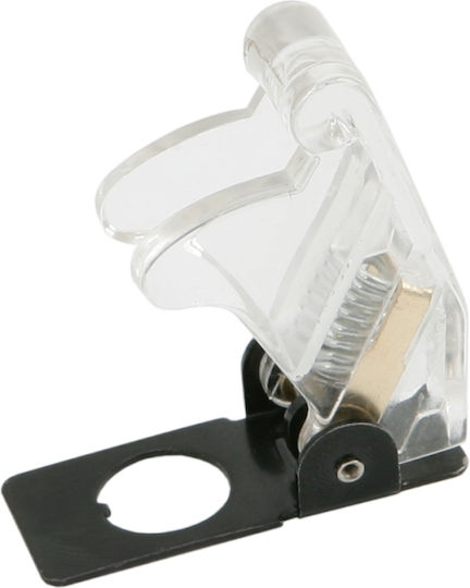 Transparent Safety Cover Toggle Switch Anti-accidental Activation Protection