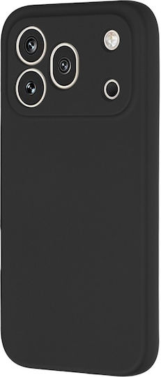 Silky Silicone Case Honor 600 Pro Shockproof Sticker Set Softelegance Black