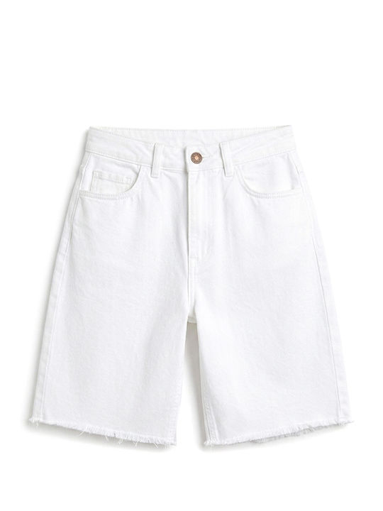 Γυναικεία Βερμούδα Τζιν White